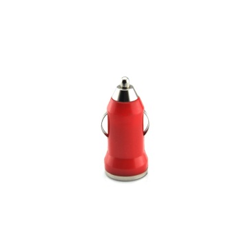 Red USB Port Mini Car Charger For iPhone 5 5V 1A