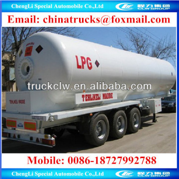 56cbm liquid propane lpg trailer,lpg gas trailer