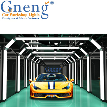 Professional Car Care Equipment: LED Workshop Lights for Car Showroom and Auto Wash Tunnel
