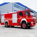 Precio más bajo Howo 5t Camión de lucha contra incendios