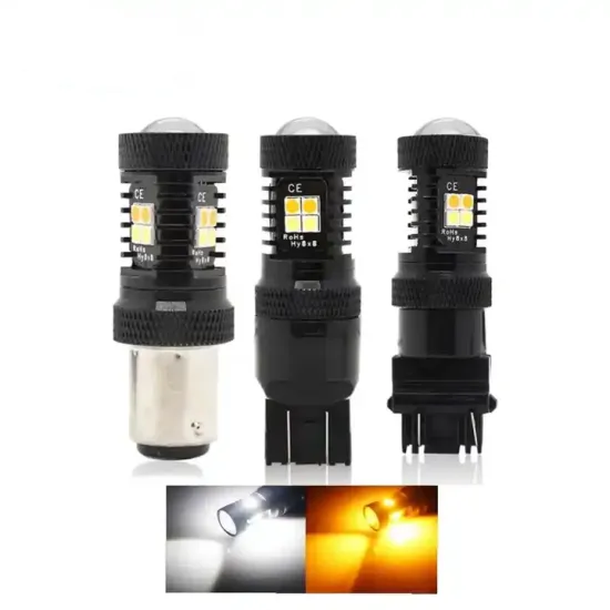 LED Turn Signal Light for Car 3030 16SMD S25 1157 T25 3157 P27 Tail Lamp Truck Dynamic Indicator