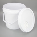 Industrial use plastic bucket with spout cap