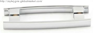 Zinc alloy shower enclosure chrome handles