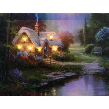 Wholesale Wall Pictures with LED Lights for Living Room Decor in China