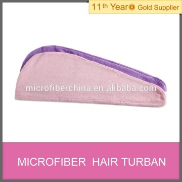 microfiber hair turban(hair drying turban,hair turban)