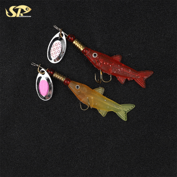 SuperiorFishing Trout Spinners Bait مع PVC الناعمة لـ Wobbler Metal Spinnerbait YHSS43 "ومع ذلك ، لجعلها أكثر ملاءمة وموجزة ، قد تفكر في:" Superiousfishing Trout spinner pait pvc spinnerbait yhss43