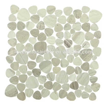 Nature Stone Marble Floor Pebble Stone Mosaic Tile
