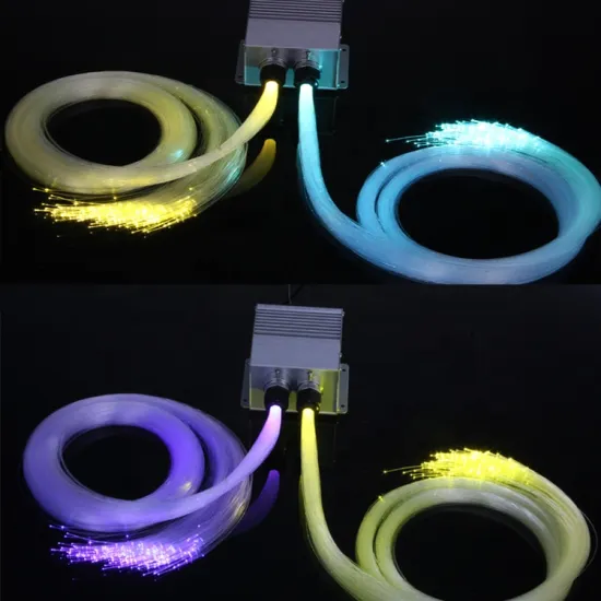Programmable Color-Changing Fiber Optic LED Lights for Art Museum Displays