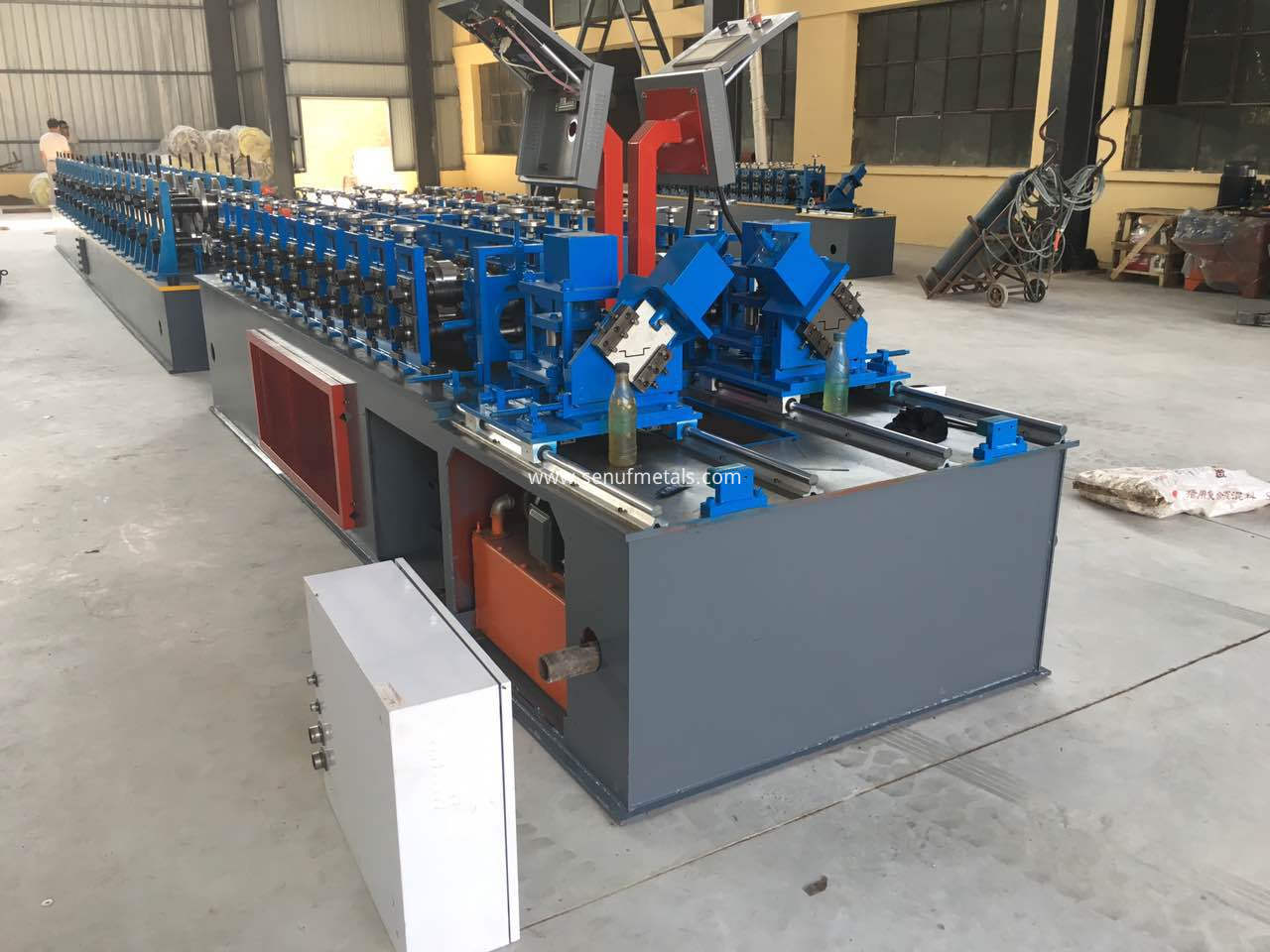 indepent double out light steel keel forming machine