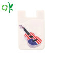 High Quality 3M Stick Silicone Phone Card Holder