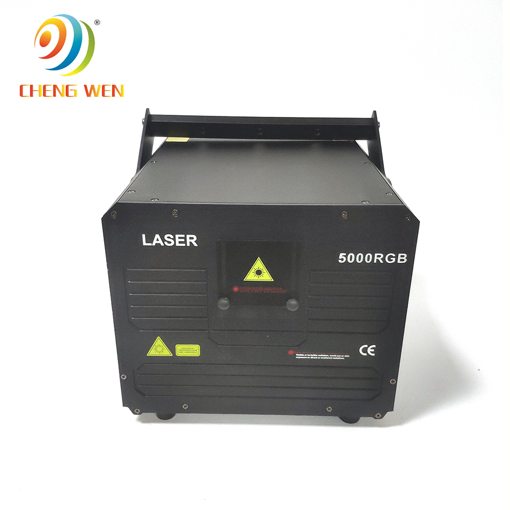 Pełny kolor 5 W RGB Laser Light