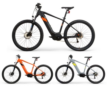 Stylish Electric Bike Orange
