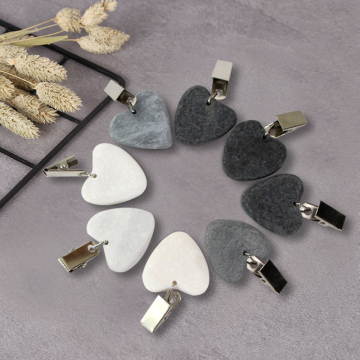 Cookwin Marble Stone Tablecloth Weights: Metal Clips and Hangers for Secure Table Covering