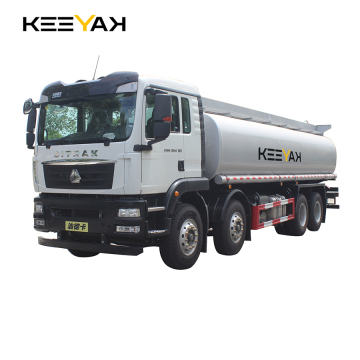 HOWO SITRAK 25000 Liters Fuel Tank Truck 8x4 12 Wheels LHD RHD