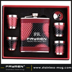 7oz stainless steel hip flask