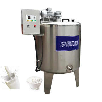 Usine de pasteurizer à lait 220V personnalisée avec contrôle de la température - Prix et Options de réservoir