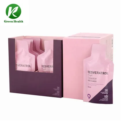 Natural Strawberry Resveratrol fruity Drink
