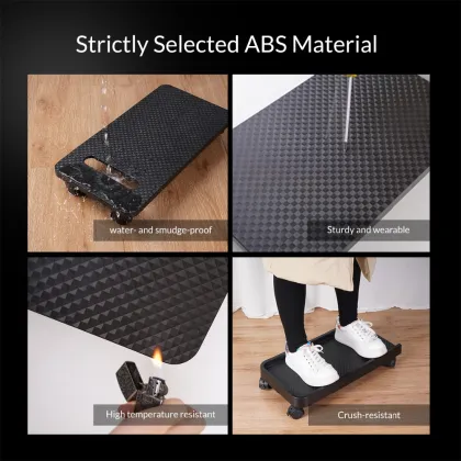 ORICO Mobile Adjustable Computer Towers Host Bracket Computer CPU Stand with Wheels Stable For Computer Cases PC Waterproof