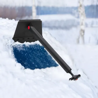 Snow Shark Icebreaker: Extendable Snow Shovel for Cars, Autos, SUVs, and Trucks
