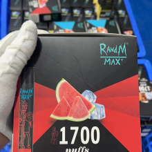 Randm Max 1700 Puffs descartáveis ​​e cigarros