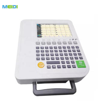 Professional Manufacturer 12 Channel 7 Inch Screen Electrocardiogram Digital ECG EKG Machine