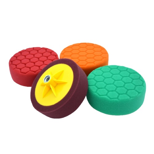 Honeycomb Structure Sponge Polishing Pad With Back Plate