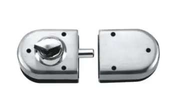 Wholesale stainless steel glass door lock NO:K-DL34