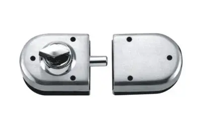 Wholesale stainless steel glass door lock NO:K-DL34