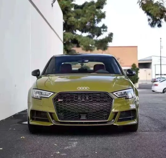 PET Gloss Battle Green Vehicle Wrapping Vinyl