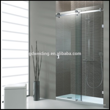 stainless steel hotel glass bathroom kit