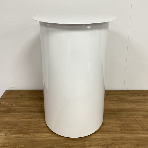 White Round Coffee Dining Furniture Metal Table Legs