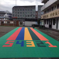 PP court tiles outdoor kids playground flooring