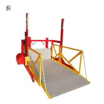 Mobile Steel Hydraulic Container Loading and Unloading Dock Lifting Platform 1500kg-2000kg