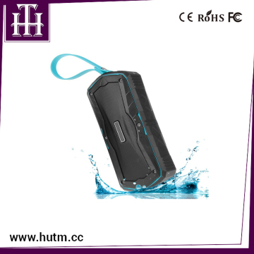 Wholesaler outdoor IPX6 power bank portable waterproof bluetooth speaker with mic
