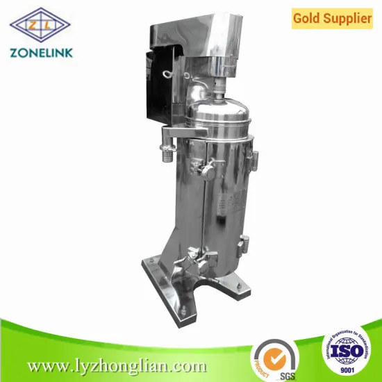 Gq105j High Speed Liquid Solid Separation Plant Oil Centrifuge Machine