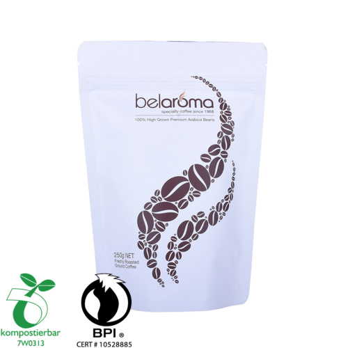 Bolsera compostable de 250 g de café Bio Pack