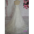 Customize Luxury Lace 100cm Long Train Sweetheart Elegant Plus size wedding gowns dress bridal luxury