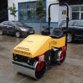 Zuverlässige Qualität vibrieren 1 Tonne Doppeltrommelvibrations Asphalt Road Roller Compactor