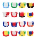 World Cup Fan Wig with US Flag Design