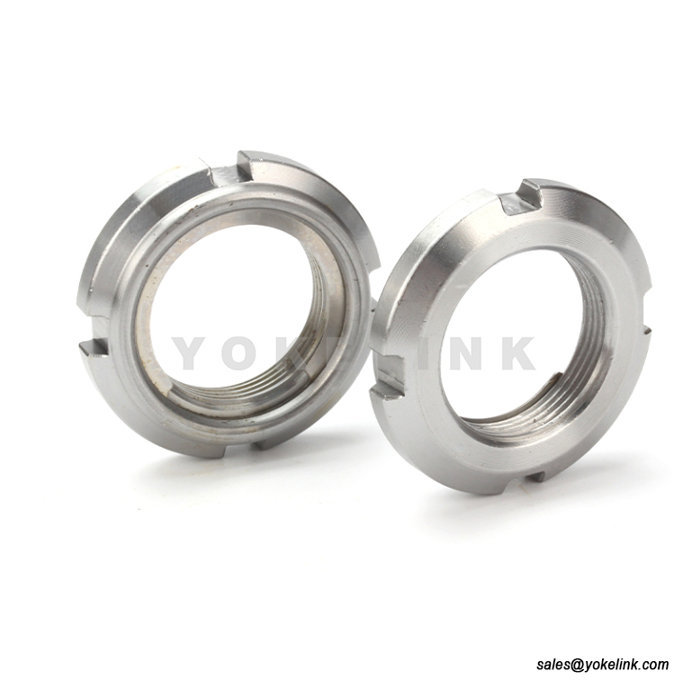 DIN 981 Csapágyreteszelő Lazulásgátló Kerekcsavar anya