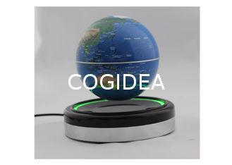 20mm Blue Magnetic Levitating Globe , Rotating Floating Ant
