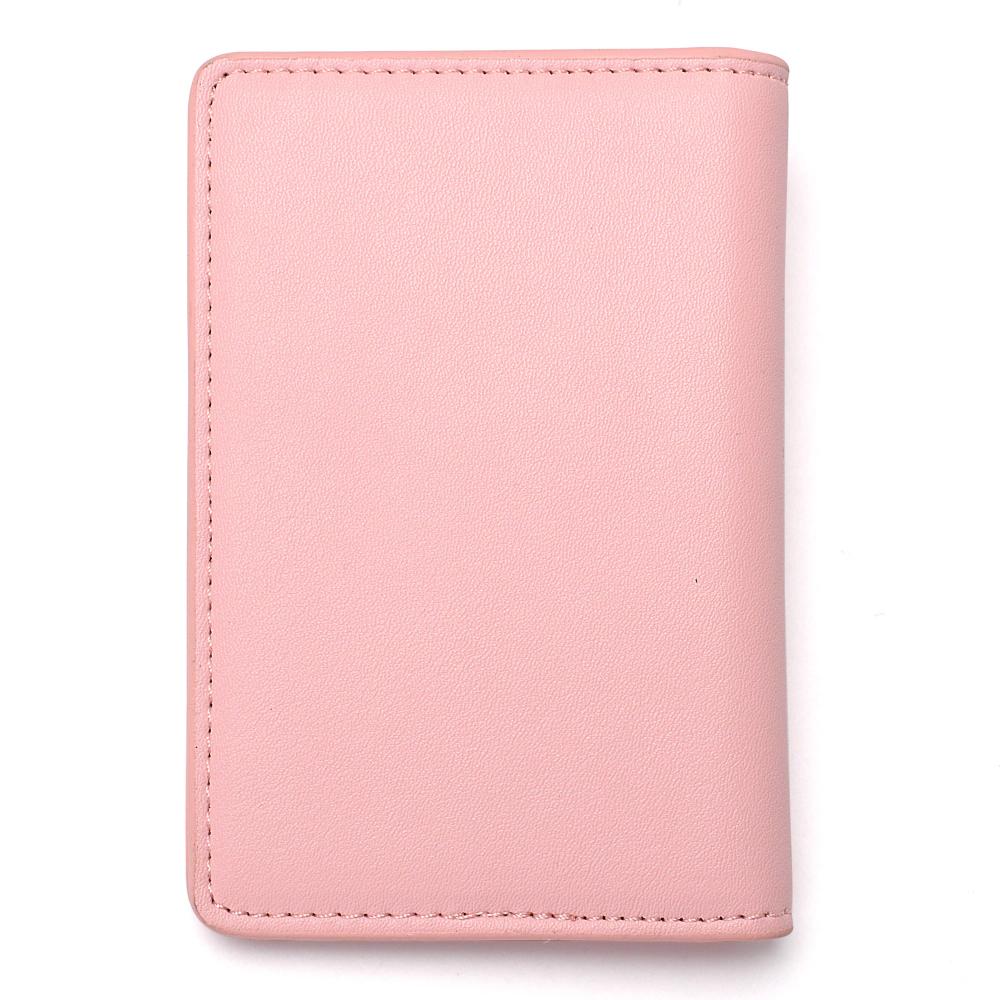 Couleur de mode simple portefeuille portefeuille de cartes bifold