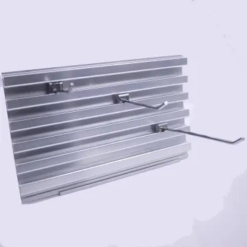 LLENWA Aluminium Slatwall Strips and Panels