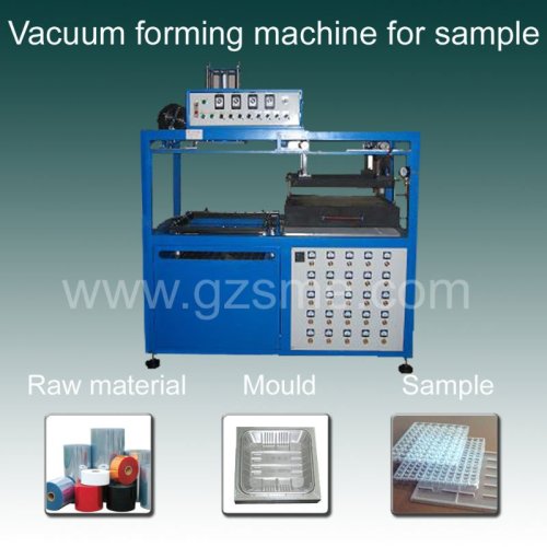 semi-automatic vacuum forming machine