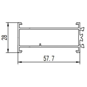 Cheap thermal break doors aluminum profile extrusion dies