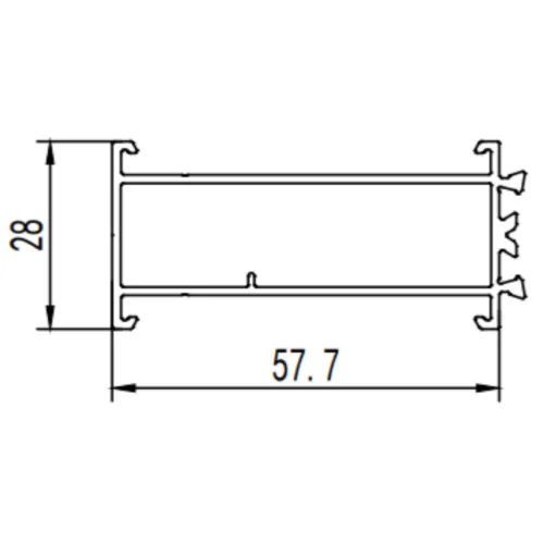Cheap thermal break doors aluminum profile extrusion dies