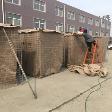 hesco flood barrier same as galvanized hesco barrier for military uniforms