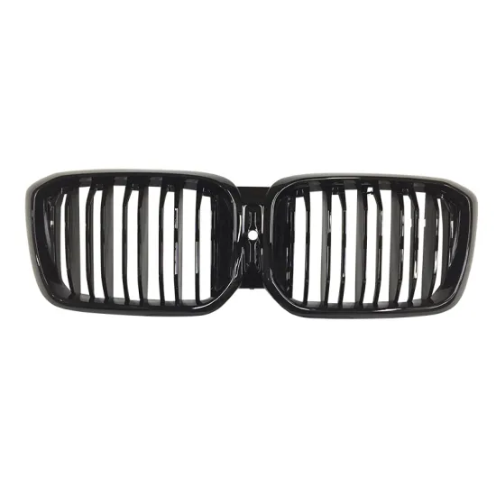 BMW X3/X4 Models G01/G02 Rear Grille Modification: Bright Black Single-Line and Double-Line Options