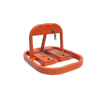 China Manufacturer O Shape Manual Car Parking Space Lock