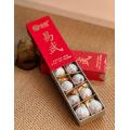 Botian Yiwu Trà Pu'er thô Dragon Balls | Vùng trà cổ Vân Nam, 8 miếng mỗi hộp, 8g mỗi miếng